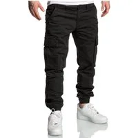 REPUBLIX Cargohose Luke Herren Cargo Jogger Chino Hose Jeans