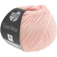 LANA GROSSA COOL WOOL pflegeleichtes Strickgarn extrafeine Merinowolle Häkelwolle, 160 m (Strickgarn aus extrafeiner Merinowolle, kuschelig weich und pflegeleicht), 50 g