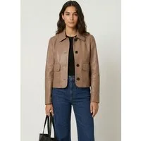 RICANO Lederjacke Paloma Handgefertigt aus echtem Lamm Nappa Leder