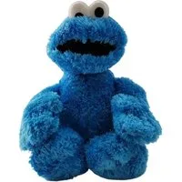 Sesamstrasse Kuscheltier Sesamstrasse Kuscheltier Krümelmonster Kuscheltier Blau Plüsch 35 cm (Set, 1-St., Geschenk-Set), Super weicher Plüsch Stofftier Kuscheltier für Kinder zum spielen