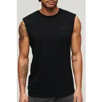 Superdry Tanktop ESSENTIAL LOGO TANK UB mit lockerer Passform, aus Baumwolle und Single Jersey