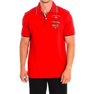Polo mit kurzen Ärmeln TMP312-JS303 Mann
