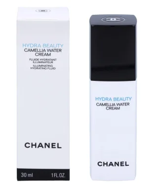 Chanel Hydra Beauty Camelia Water Cream.