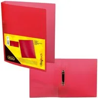 Idena Hefter Idena 224336 - Ringbuch DIN A4, aus PP, 2 Ringe, 35 mm Rückenbreite