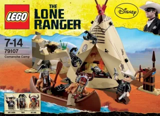 Lego The Lone Ranger 79107 - Lager der Comanchen