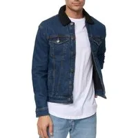 Tazzio Jeansjacke A400 Jeans Jacke mit Fellkragen