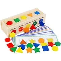 CLTYQ Lernspielzeug Montessori Spielzeug ab 3 Jahr, Motorikspielzeug Holzspielzeug, mit Aufbewahrungsbox Sortier Steckspielzeug