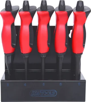 KS Tools Durchtreiber-Satz mit Handschutzgriff,5-tlg - 156.0220