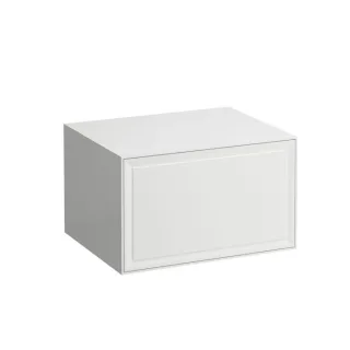 LAUFEN The new classic Schubladenelement/Sideboard H4060050851701 57,5x34,5x45,5cm, 1 Schublade, Sideboard ohne Ausschnitt, Weiß matt