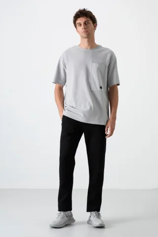 Herren Fleece Jogginghose mit regulärer Passform