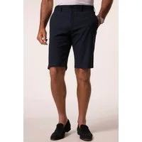 JP1880 Bermudas Bermuda Seersucker Elastikbund Straight Fit