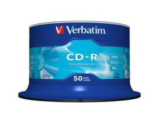 Verbatim 50 x CD-R | 43351 | 700 MB (80 Min) 52x