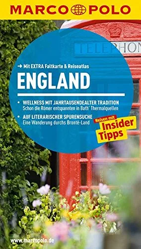 MARCO POLO Reiseführer England: Reisen mit Insider-Tipps. Mit EXTRA Faltkarte & Reiseat