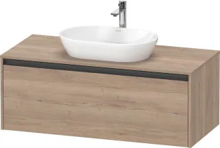 Duravit Ketho2 Konsolen-Waschtischunterbau wandhängend 1200x550x459 Az 1 Ei K24887055550000
