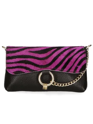 Gave Lux Unterarmtasche Frauen ZEBRA FUCHSIA