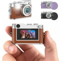 Rollei Mini Digitalkamera Schwarz Kompaktkamera (Kompakte Schwarz Digital-Kamera für unterwegs)