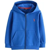 Next Hoodie Kapuzenjacke mit Reißverschluss und Hirsch (1-tlg)