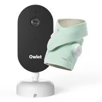 Owlet Baby Care DE Babyphone Videoüberwachung 2K-HD mit App & zertifiziertem Dream Sock® Sensor