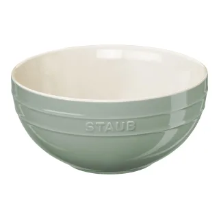 Staub Ceramique Schüssel 24 cm, rund, Eukalyptus, Keramik