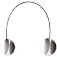 Eurofirany Raffhalter 2x Magnetische Vorhang Schnallen für Zuhause SET, Schlafzimmer Dekorativer Vorhanghalter Gardinenhalter Metall