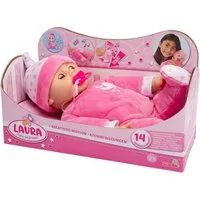 SIMBA Babypuppe Simba Puppe Babypuppe Laura Schlummerzeit macht 14 Babylaute 105140501