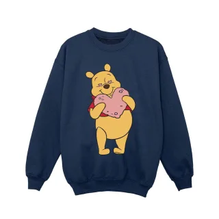 Disney - "Winnie The Pooh Heart Eyes" Sweatshirt für Mädchen (Marineblau)