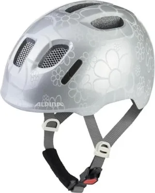 Alpina Ximo 2 Kinder-Helm silver flower gloss XS/S (45-49 cm)