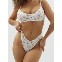 Elegant Love Set: Bügel-BH Sexy Dessous-Set – BH & String mit zarter Spitze (Set, 2-tlg., mit Slip) Damenunterwäsche, Lingerie-Set, Reizwäsche