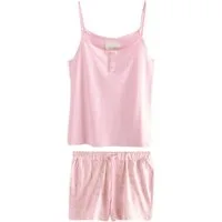 LAURA ASHLEY Pyjama Laura Ashley Schlafanzug mit Trägertop und Shorts (2 tlg)