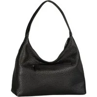 TOM TAILOR Hobo Evelina, aus weichem Lederimtitat in lässiger Trapezform mit dekorativen Seiten
