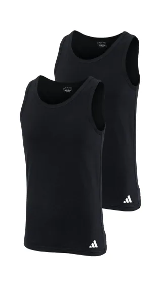 Adidas Sportswear Underwear - 2PK Tank Top black - Gr. - S