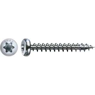 SPAX Halbrundkopf T-Star Plus T20 Vollgewinde WIROX, 200 Stück - 0201010400403