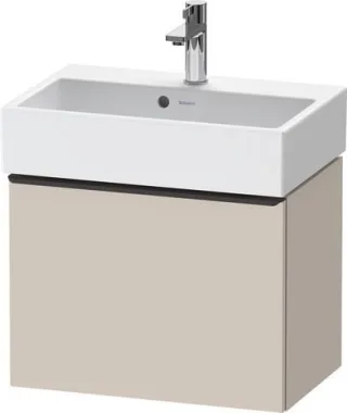 Duravit D-Neo Waschtischunterbau wandhängend Taupe Matt 584x372x440 mm - DE42290BD910000 DE42290BD910000