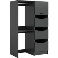 welltime Badmöbel-Set FALAS, 2-teilig, Hauswirtschaftsraum Set, Breite 126 cm, (Set, 2-St., bestehend aus: 1x Waschmaschinenumbauschrank & 1x Wäscheschrank), Kombination, Waschmaschinenumbau, Waschmaschinenschrank, Wäschekammer