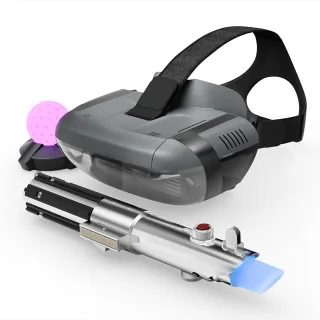 Lenovo Star Wars Jedi Challenges Augmented-Reality-Paket mit Headset Lichtschwert und Peilsender