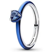 Pandora Fingerring PANDORA Blaues Chakra Damenring, Sterlingsilber, ME