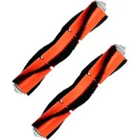 Trade-Shop Ersatzbürste Hauptbürste 2x passend für Xiaomi Roborock S5 Max S6 S50 S52 S55 T6, Xiaomi Roborock E4, S4 Serie, S5 Serie Sweep One, S6 Serie (Tanos), (2-tlg), Borstenbürste / Rollbürste mit einer Länge von 198mm