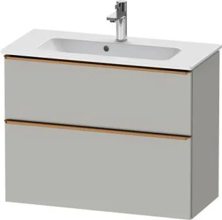 Duravit D-Neo Waschtischunterbau wandhängend Betongrau Matt 810x372x625 mm - DE4369004070000 DE4369004070000