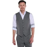 Engbers Anzugweste Herren Anzugsweste, Grau