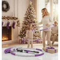 GOLDEN Hula-Hoop-Reifen Hula Hoop für Erwachsene & Kinder zur Gewichtsabnahme und Massage
