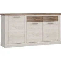 FORTE Sideboard Duro, mit Türen und Schubladen, im Landhausstil, Breite 172,2 cm