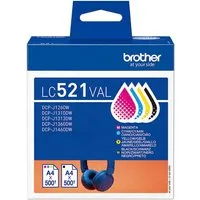 Brother LC521VAL Tintenpatrone (Set)