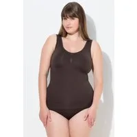 Ulla Popken Shapinghemd Shaping-Top nahtlos V-Ausschnitt ärmellos
