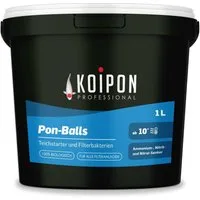 KOIPON Filterstarter KOIPON Pon-Balls Filterstarter Bakterien-Gelkugeln für den Teich, Filterstarter, Made in Germany, Biologisch, Nitritsenker