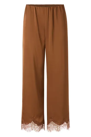 Rich & Royal - Pant Satin Lace hazel - Gr. - 36