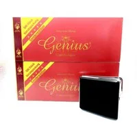 meytrade Filter-Set 1.000 Stück Genius premium Zigaretten Filterhülsen + Etui, Vorratspack Sonderedition