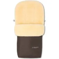 Hofbrucker seit 1948 Fußsack Lammfell-Fußsack Putzi für Kinderwagen und Buggy, warmer Winterfußsack mit echtem Lammfell wasserabweisend und