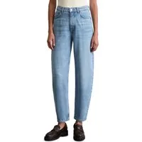 Marc O'Polo High-waist-Jeans hohe Taille, lockere Passform, verkürzte Länge