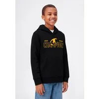 Champion Kapuzensweatshirt Graphic Terry Hoodie mit Kapuze, Langarm, gerader Abschluss, aus Baumwolle und Polyester