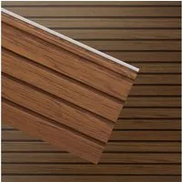 VILO Verkleidungspaneel Canadian Siding SVP-06 Fronto Standard 2,95m Stück 0,74qm walnut, BxL: 28,5x295 cm, 0,963 qm, (Stückweise 1 Paneel, 0,963 qm) 2-lagig robuste Ausführung, pflegeleicht, abwaschbar, Leichtgewicht
